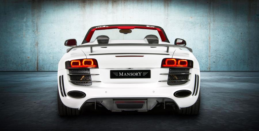  Audi R8 V10 Spyder by Mansory 2011 года  (фото 4 из 16)